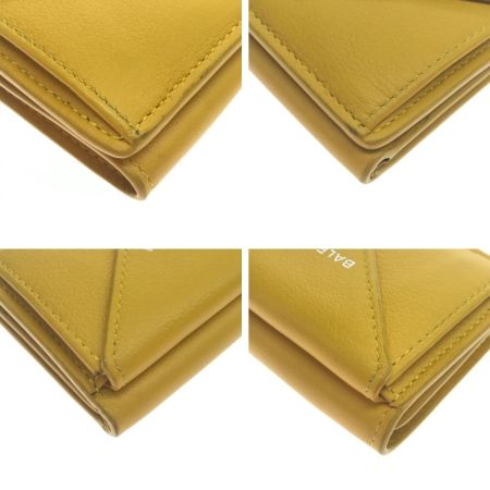  BALENCIAGA バレンシアガ 2つ折り財布 391446-7144-A-5B40A イエロー