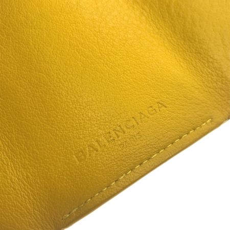  BALENCIAGA バレンシアガ 2つ折り財布 391446-7144-A-5B40A イエロー