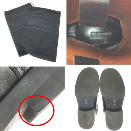  ann demeulemeester レディース ロングブーツ SIZE 38 ブラック