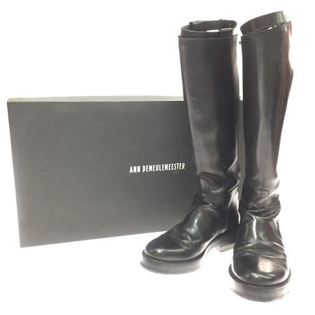  ann demeulemeester レディース ロングブーツ SIZE39 ブラック