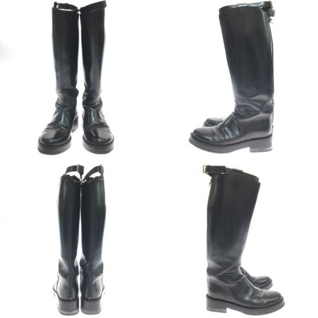  ann demeulemeester レディース ロングブーツ SIZE39 ブラック
