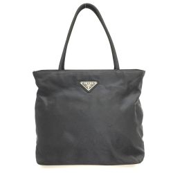 $$ PRADA プラダ  レディース ハンドバッグ ナイロン  NO7B ブラック Cランク