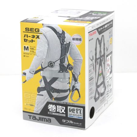  TAJIMA タジマ ハーネスGS ERL2ダブルセット Mサイズ　A1GSMER-WL2BK A1GSMER-WL2BK ブラック