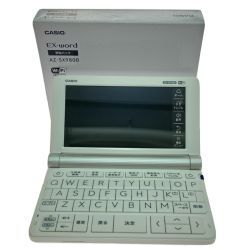 $$ CASIO カシオ 電子辞書 ホワイト AZ-SX9800 Aランク
