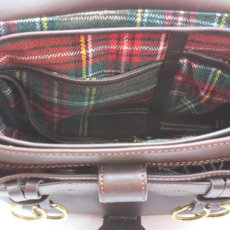  BREE ブリ ショルダーバッグ ダークブラウン