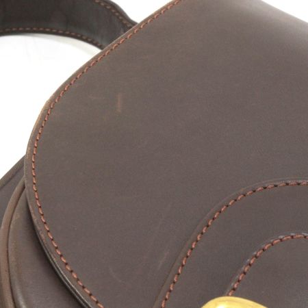  BREE ブリ ショルダーバッグ ダークブラウン