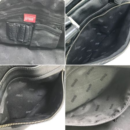  BREE ブリ ハンドバッグ レザー ブラック