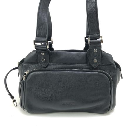  BREE ブリ ハンドバッグ レザー ブラック