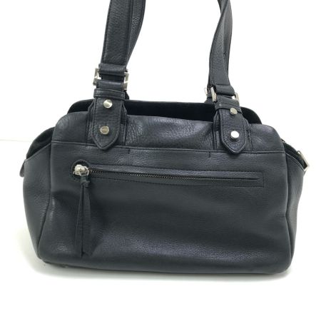  BREE ブリ ハンドバッグ レザー ブラック