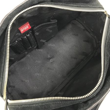  BREE ブリ ハンドバッグ レザー ブラック