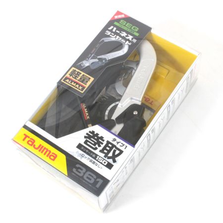  TAJIMA タジマ ハーネス用ランヤード ERリール L6シングル A1ER150-L6 ブラック