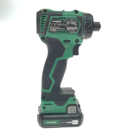  HiKOKI ハイコーキ ドライバドリル DB12DD グリーン