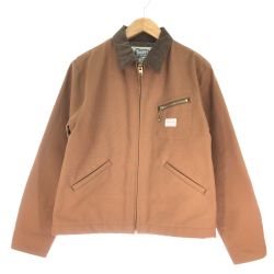 $$ TROPHY CLOTHING トロフィークロージング メンズ ワークジャケット SIZE 40 GREASE MONKEY JKT ブラウン Aランク