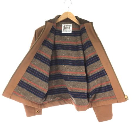  TROPHY CLOTHING トロフィークロージング メンズ ワークジャケット SIZE 40 GREASE MONKEY JKT ブラウン