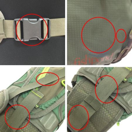  fishpond 釣りバッグ ウエストポーチ 