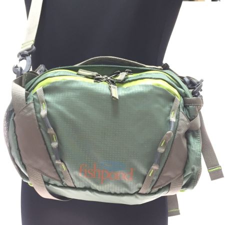  fishpond 釣りバッグ ウエストポーチ 