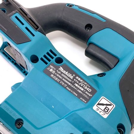 MAKITA マキタ 充電式 ジグソーJV184D ケース付 充電池／充電器なし  JV184D ブルー