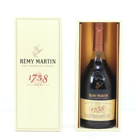  REMY MARTIN レミーマルタン コニャック 1738 ACCORD ROYAL アコードロイヤル 700ml 40度 ギフトBOX付 未開栓