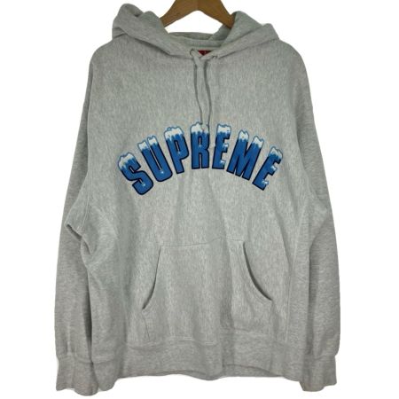  Supreme シュプリーム  Icy Arc Hooded パーカー Lサイズ ホワイト