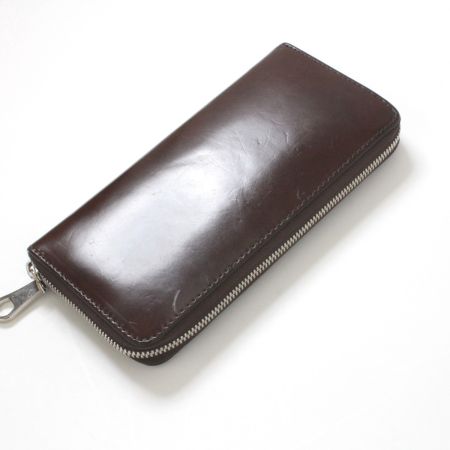  CIMABUE メンズ レザー長財布 ブラウン