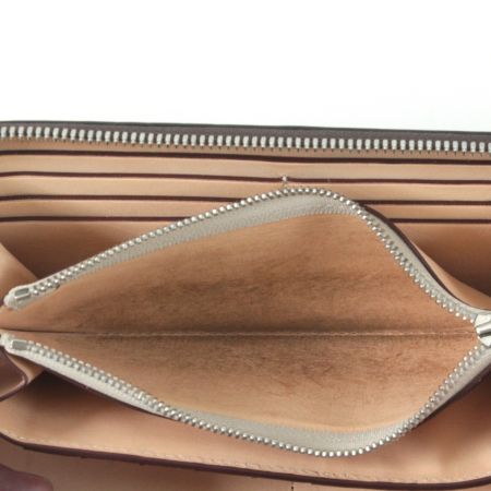  CIMABUE メンズ レザー長財布 ブラウン