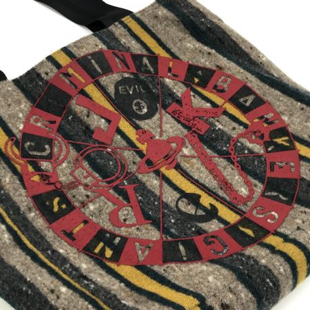  Vivienne Westwood ヴィヴィアン・ウエストウッド トートバッグ ジョーカールーレット ウール素材 ブラウン