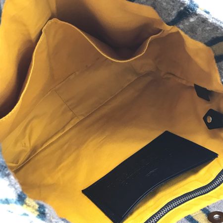  Vivienne Westwood ヴィヴィアン・ウエストウッド トートバッグ ジョーカールーレット ウール素材 ブラウン