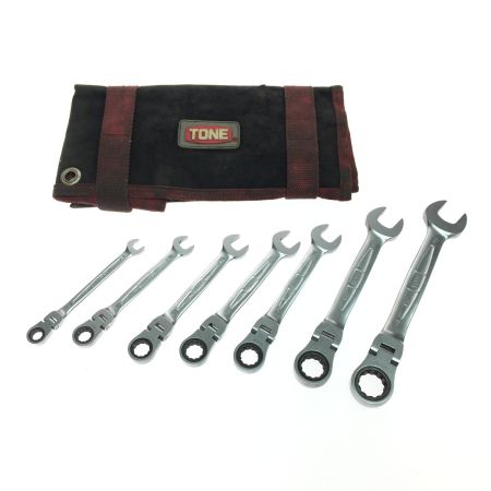  TONE トネ 首振ラチェットめがねレンチセット BNRM700L