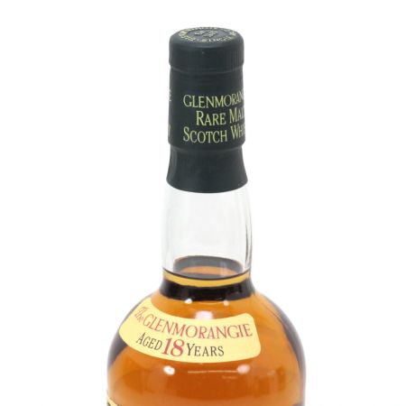  GLENMORANGIE シングル ハイランド モルト スコッチウイスキー18年 旧ボトル 750ml 43度 未開栓