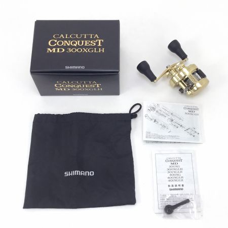  SHIMANO シマノ 23 カルカッタコンクエスト MD 300XGLH 右ハンドル ベイトキャスティングリール 045935