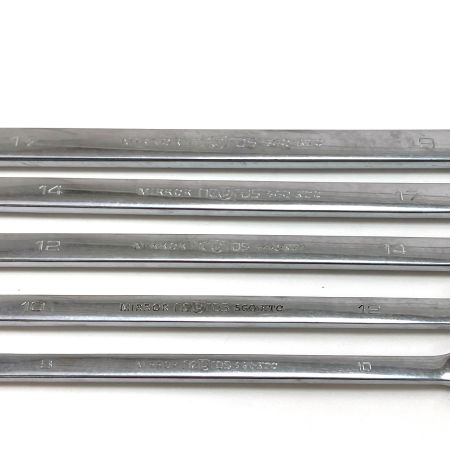  KTC 京都機械工具 MIRROR nepros NM1両口メガネレンチ 5本セット NM1