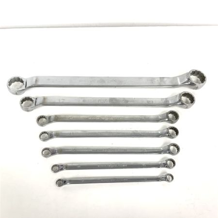  nepros 両口メガネレンチ 7本セット NM5