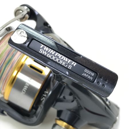  SHIMANO シマノ スピニングリール 15ツインパワーSW 6000HG 03318