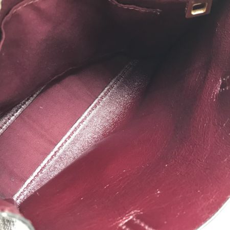  MARC JACOBS マークジェイコブス 2WAYショルダーバッグ 内部キズ有 レザー グレー