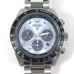 $$ SEIKO セイコー プロスペックス ソーラークロノグラフ腕時計 V192-0AH0 Aランク