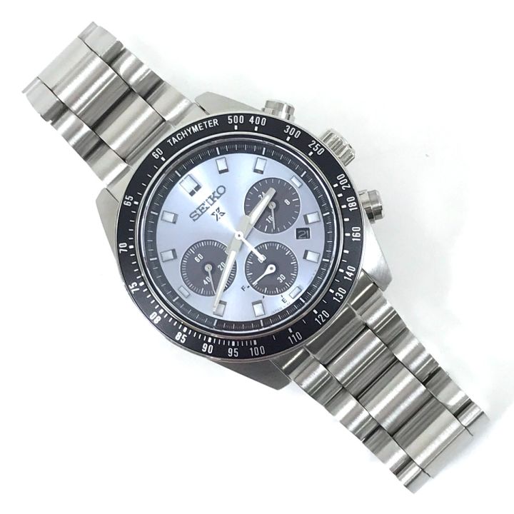 SEIKOセイコープロスペックス ソーラークロノグラフ腕時計 V192-0AH0