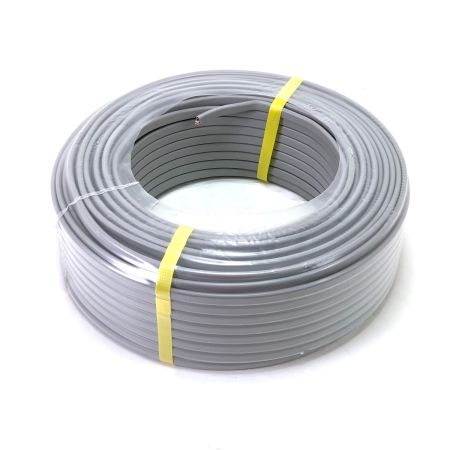  愛知電線 VVFケーブル 3×2.0mm 100m 16.0kg グレー／赤・白・黒 MFV