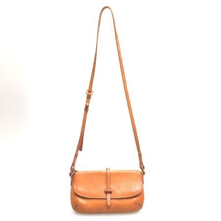  GENTEN ゲンテン レディース ショルダーバッグ レザー ブラウン