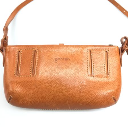  GENTEN ゲンテン レディース ショルダーバッグ レザー ブラウン
