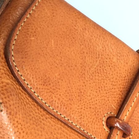  GENTEN ゲンテン レディース ショルダーバッグ レザー ブラウン