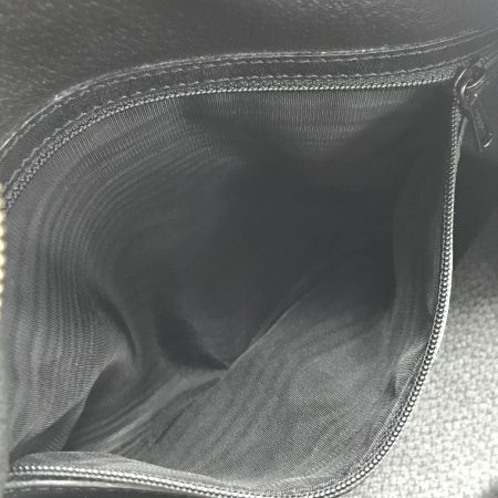  CELINE セリーヌ ハンドバッグ マカダム柄 ハーフムーンハンドバッグ CE00/14 ブラック×ブラウン