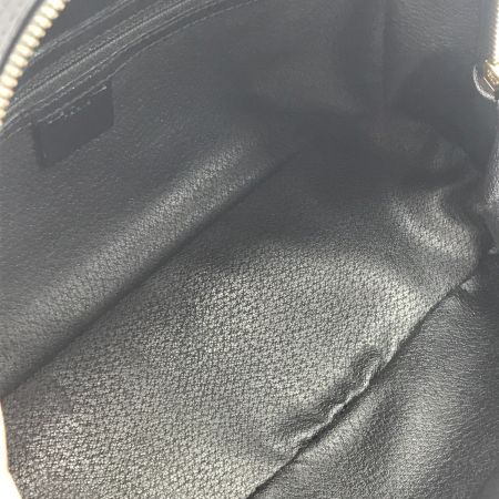  CELINE セリーヌ ハンドバッグ マカダム柄 ハーフムーンハンドバッグ CE00/14 ブラック×ブラウン