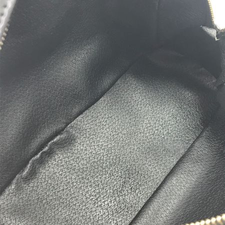  CELINE セリーヌ ハンドバッグ マカダム柄 ハーフムーンハンドバッグ CE00/14 ブラック×ブラウン