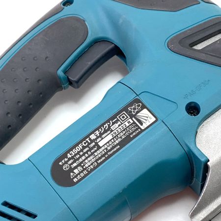  Makita マキタ  コード式 ジグソー 4350FCT ケース付 ブルー