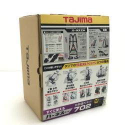 $$ TAJIMA タジマ フルハーネス型安全帯 蛇腹ダブルランヤード Mサイズ SEGNES702 Nランク