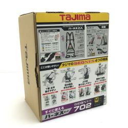 $$ TAJIMA タジマ フルハーネス型安全帯 蛇腹ダブルランヤード Mサイズ  SEGNES702 Nランク