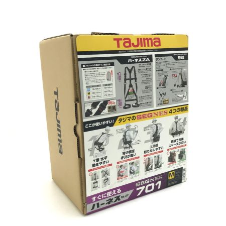  TAJIMA タジマ フルハーネス型安全帯 巻取式ダブルランヤード Mサイズ SEGNES701