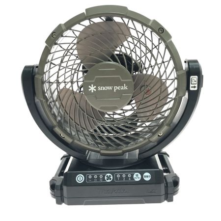  MAKITA×snowpeak フィールドファン MKT-102 オリーブ