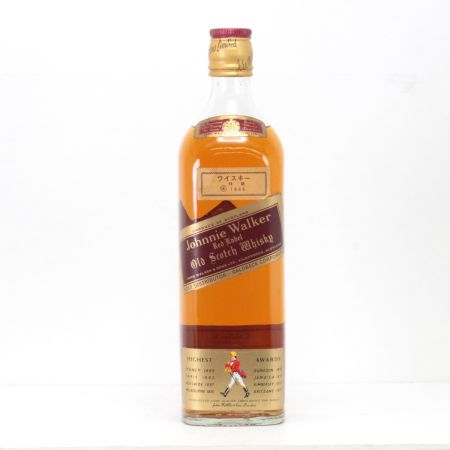 Johnnie Walker ジョニーウォーカー スコッチウイスキー レッドラベル 特級表示 760ml 43度 ギフトBOX付 未開栓