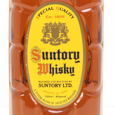 【北海道内限定発送】 SUNTORY サントリー ウイスキー 角瓶 特級表示 720ml 43度 箱付き 未開栓